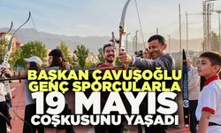 Çavuşoğlu Genç Sporcularla 19 Mayıs Coşkusunu Yaşadı