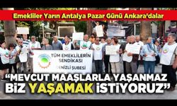 Tüm Emekli Sen : “Mevcut Maaşlarla Yaşanmaz Biz Yaşamak İstiyoruz”