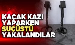 Kaçak Kazı Yaparken Suçüstü Yakalandılar