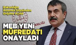 MEB Yeni Müfredatı Onayladı