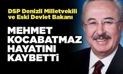 Eski Devlet Bakanı Prof. Dr. Mehmet Kocabatmaz Hayatını Kaybetti