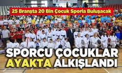 Sporcu Çocuklar Ayakta Alkışlandı