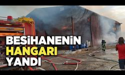 Besihanenin Hangarı Yandı