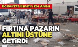 Fırtına Pazarın Altını Üstüne Getirdi