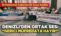 Denizli'den Ortak Ses: "Gerici Müfredata Hayır!"