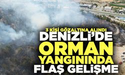 Denizli’deki Orman Yangınıyla İlgili Flaş Gelişme