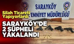 Sarayköy’de Silah Ticareti Yapan 2 Şüpheli Yakalandı