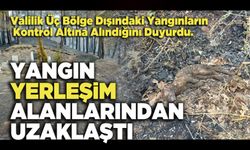 Yangın Yerleşim Alanlarından Uzaklaştı