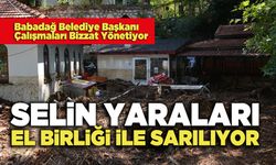 Babadağ'da Selin Yaraları El Birliği İle Sarılıyor