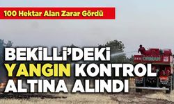 Bekilli’deki Yangın Kontrol Altına Alındı