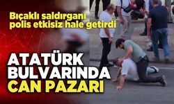 Atatürk Bulvarında Can Pazarı