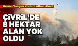 Çivril’de 8 Hektar Alan Yok Oldu