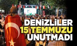 Denizliler 15 Temmuzu Unutmadı