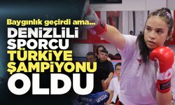 Denizlili Genç Sporcu Türkiye Şampiyonu Oldu