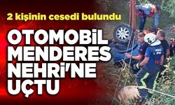 Otomobil Menderes Nehri'ne Uçtu, 2 Kişinin Cesedi Bulundu