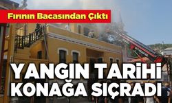 Yangın Tarihi Konağa Sıçradı