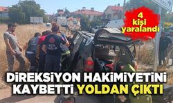 Direksiyon Hakimiyetini Kaybetti Yoldan Çıktı