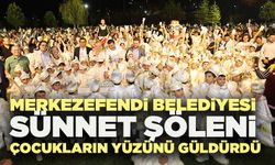 Merkezefendi Belediyesi Sünnet Şöleni Çocukların Yüzünü Güldürdü