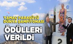 Yamaç Paraşütü Dünya Şampiyonası Ödülleri Verildi