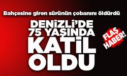 Denizli’de 75 Yaşında Katil Oldu