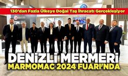 Denizli Mermeri Marmomac 2024 Fuarı'nda