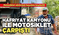 Motosiklet Sürücüsü Hayatını Kaybetti