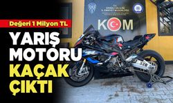 Yarış Motoru Kaçak Çıktı