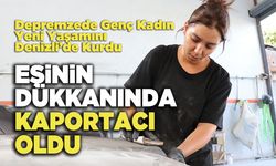 Eşinin Dükkanında Kaportacı Oldu