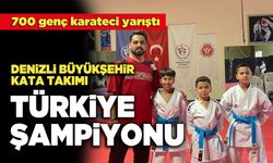 Denizli Büyükşehir  Karate Takımı Türkiye Şampiyonu Oldu