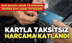 Kartla Taksitsiz Harcama Katlandı