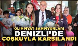 Olimpiyat Şampiyonları Denizli’de Coşkuyla Karşılandı