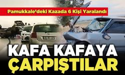 Kafa Kafaya Çarpıştılar: 6 Kişi Yaralandı