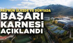 PAÜ’nün Ülkede Ve Dünyada Başarı Karnesi Açıklandı