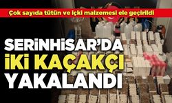 Serinhisar’da İki Kaçakçı Yakalandı