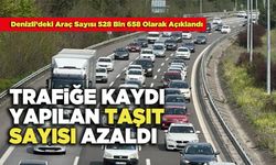 TÜİK Açıkladı: Trafiğe Kaydı Yapılan Taşıt Sayısı Azaldı