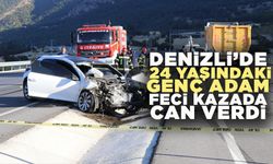 Denizli’de 24 Yaşındaki Genç Adam Feci Kazada Can Verdi