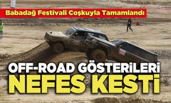 Off-Road Gösterileri Nefes Kesti