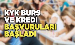 KYK Burs ve Kredi Başvuruları Başladı