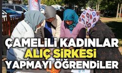 Çamelili Kadınlar Alıç Sirkesi Yapmayı Öğrendiler