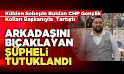 CHP Gençlik Kolları Başkanı Arkadaşını Bıçaklayan Şüpheli Tutuklandı