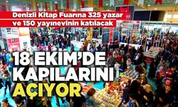 Denizli Kitap Fuarı, 18 Ekim’de Kapılarını Açıyor