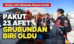 PAKUT 23 Afet Grubundan Biri Oldu