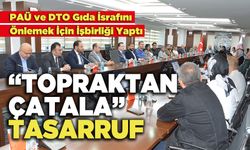 “Topraktan Çatala” Tasarruf