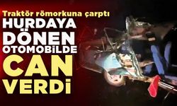 Denizli’de Kazada Hurdaya Dönen Otomobilde Can Verdi