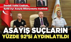 Asayiş Suçların Yüzde 92’si Aydınlatıldı