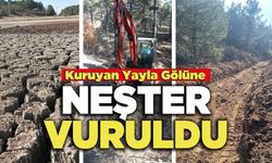 Kuruyan Yayla Gölüne  Neşter Vuruldu