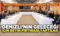 Denizli'nin Geleceği İçin Beyin Fırtınası Yaptılar