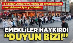 Emekliler Haykırdı “Duyun Bizi!”