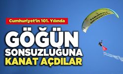 Cumhuriyet'in 101. Yılında Göğün Sonsuzluğuna Kanat Açtılar