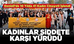 Kadınlar Şiddete Karşı Yürüdü